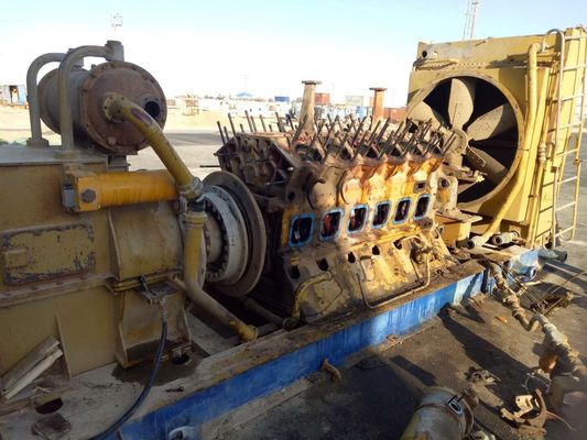 12V190 Jichai/Chidong Carbon Steel Gas Generator Overhaul Maintenance for Industrial Usage