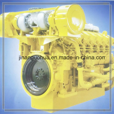 Powerful 4 Stroke A12V190 Chidong Jinan Jichai Marine Engine with 12 Cylinders
