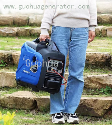 Full Copper Motor Four-Stroke 1kw Digital Inverter Gasoline Generator 230V Forced Air