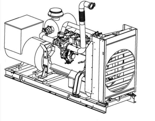 Certified Jinan Fuqiang 200kw Natural Gas Generator Sinotruk with After-sales Service