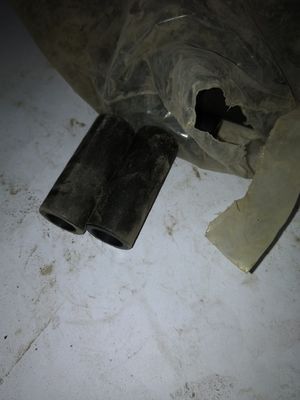 Exhaust Pipe Component with Iron Material and CE Certification