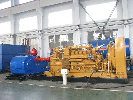 High Speed 1300rmp Drilling Engine with 1000 HP Mud Pump V Cylinder Arrangement Form