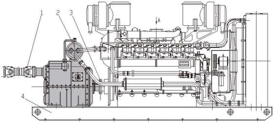 Speed Regulating Type Hydraulic Coupling Reverse Gear Box Yotfj750/875 1700 1300 2100