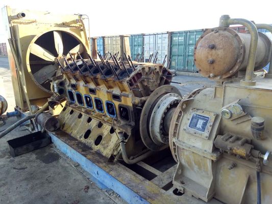 12V190 Jichai/Chidong Carbon Steel Gas Generator Overhaul Maintenance for Industrial Usage