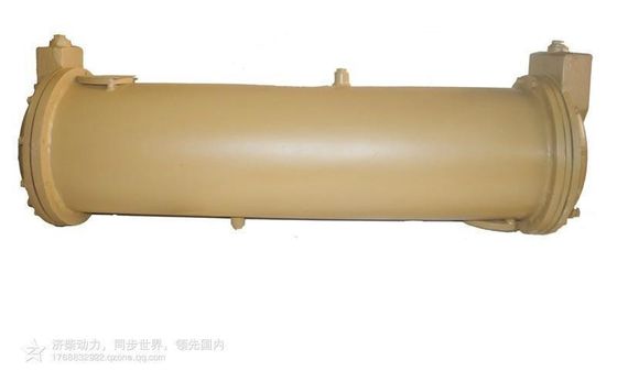 12V190 Certification ISO9001 Jinan Diesel Engine Parts 21.00 Oil Cooler Assembly