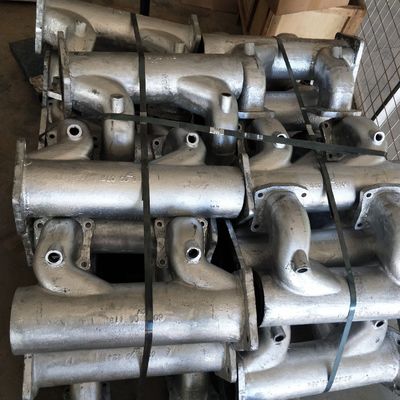 1812t. 09.10A T-Tipe Manifold Used in Jinan 500kw Gas Generator for Fixed Installation