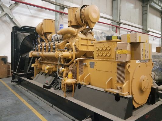 Jichai G12V190zldt 1512t Model 500kw Gas Generator Featuring The 118mm Piston Pin