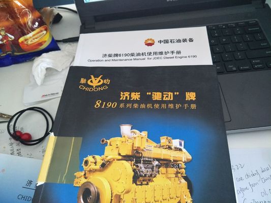 Natural Gas 1000kw Jichai Jinan Generator Parts for Gas Source CE Certification