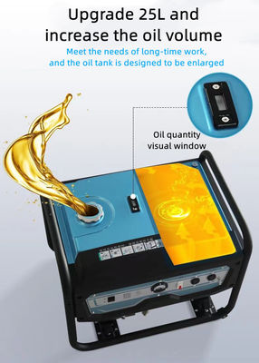 5-10kW Double Cylinder Household Gasoline Generator with Electric Start Dependability
