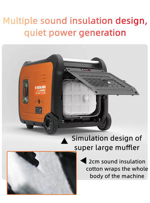 SE6500pro Standard 220V Domestic Silent Gasoline Generator with Silent Operation