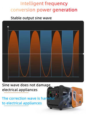 SE6500pro Standard 220V Domestic Silent Gasoline Generator with Silent Operation