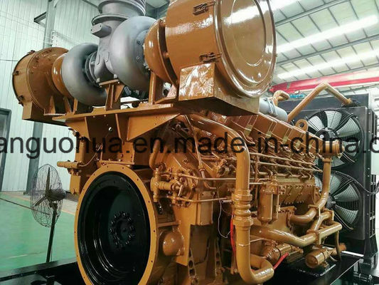 Naturally Aspirated Intake Pressure Impulse Ignition Jichai 500kw Engine Generator Set