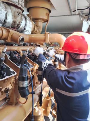 12V175ZL Rotary Piston Movement Electrical Oil Drilling Machine Generator 1200KW-1400KW