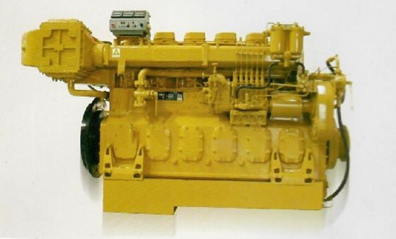 6-Cylinder Jinan Marine Engines 6190 with In-Line Structure and SGS Certification