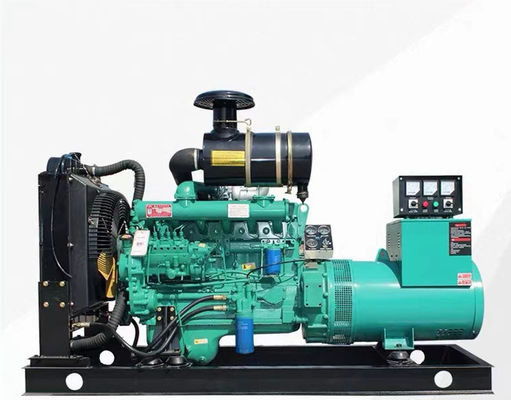 75kw Silent Diesel Generator Set Fixed Installation Method with AC Three Phase Output