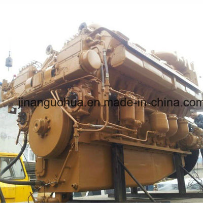 Powerful 4 Stroke A12V190 Chidong Jinan Jichai Marine Engine with 12 Cylinders