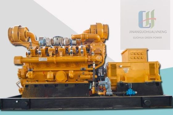 Sy360GF Yuchai 360kw Diesel Generaring Set for Farm Four-Stroke V Cylinder Arrangement