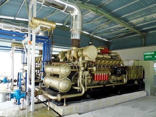 Niger 1000kw Natural Gas Generator with 16V190zlt2-2 and ISO Certification