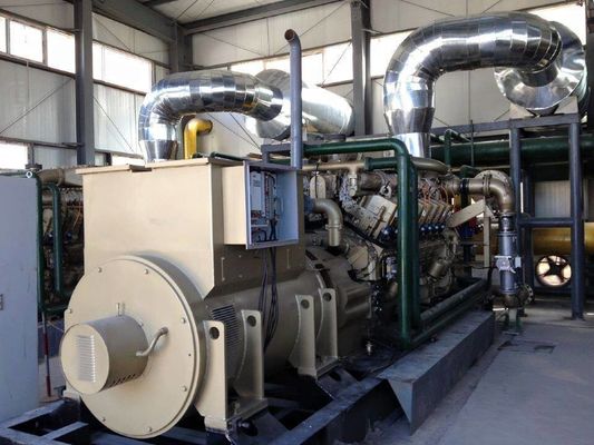 Niger 1000kw Natural Gas Generator with 16V190zlt2-2 and ISO Certification