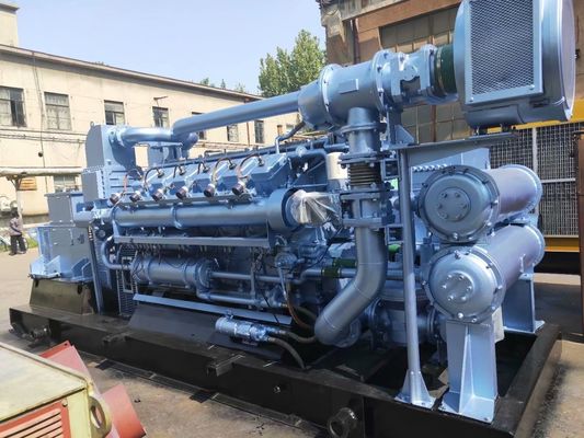 Standard Component Shengdong 500kw Gas Generator 500gjz1-Pwt-Esm3 T12V190zl-2 Engine Model