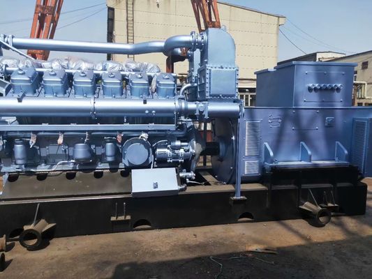 Standard Component Shengdong 500kw Gas Generator 500gjz1-Pwt-Esm3 T12V190zl-2 Engine Model