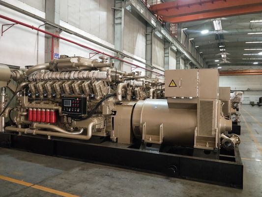 CE Certified 1200kw Gas Generator H16V190 Jichai Customization and Customized Request