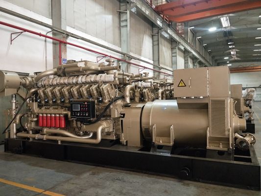 CE Certified 1200kw Gas Generator H16V190 Jichai Customization and Customized Request