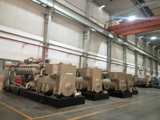 CE Certified 1200kw Gas Generator H16V190 Jichai Customization and Customized Request