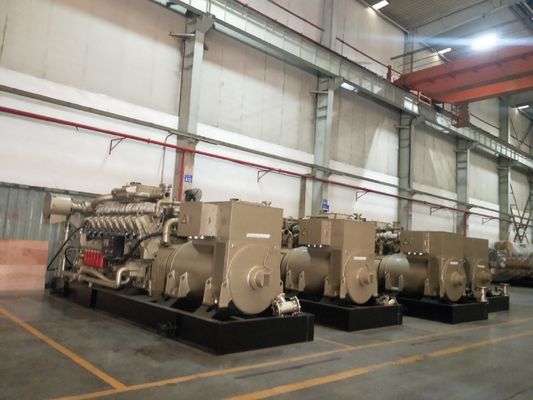 16V190 Natural Gas Generator 1200kW 1000r/Min H16V190zlt-2 for High Power Needs