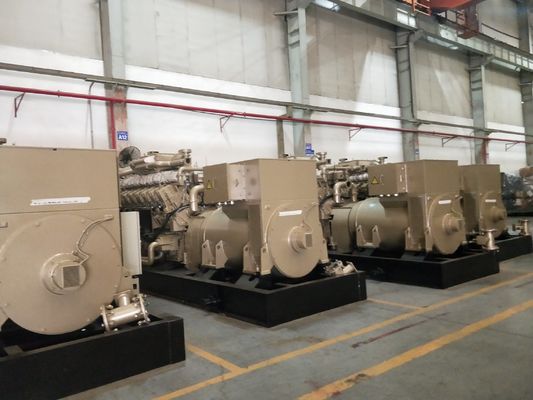 Customized Request 16V190 Natural Gas Generator 1000kw Jichai for Performance