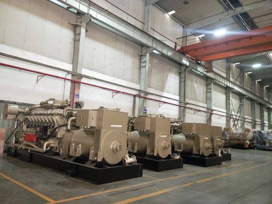 Customized Request 16V190 Natural Gas Generator 1000kw Jichai for Performance