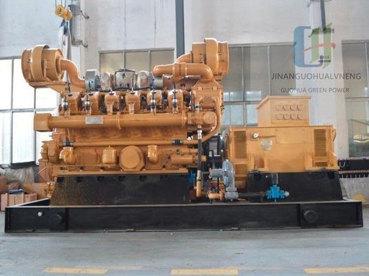 Jichai 500kw Gas Generator G12V190zldt 1512t Model for Small-Scale Power Generation