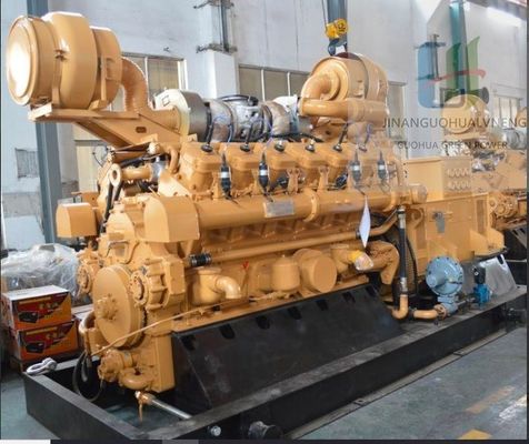 Jichai 500kw Gas Generator G12V190zldt 1512t Model for Small-Scale Power Generation