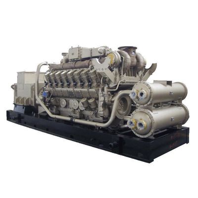 400/230V Jinan 500kw Biogas Generator 500GF1-Nk with Rated Frequency 50Hz
