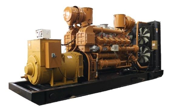 50/60 Hz Frequency Jinan Gas Turbine Generator with 750kw Power and Low Consumption