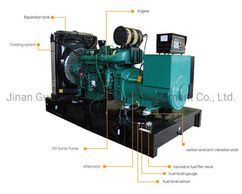 400kw Natural Gas Generator Sets with ISO SGS and Environmentally Friendly Design