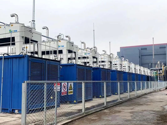 Small Steel Material 20MW Industrial Tail Gas Generator for Sustainable and Production