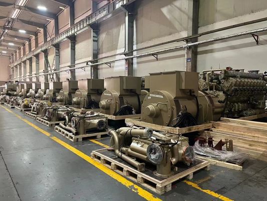 10.5kv Rated Voltage Natural Gas Generator Set 2000kw for Industrial Applications