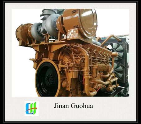 Battery 1000kw Diesel Generator Jinan Diesel Engine with Water Cooling Common Units