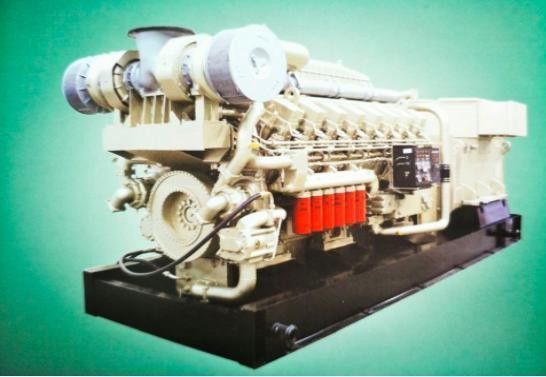 1500kw Low Noise H12V190zl Jichai 6000 Series Diesel Generator Set with Four Stroke