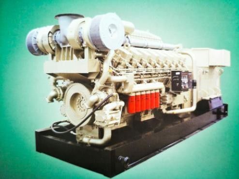 Low Noise 2000kw -H16V190zld Jichai 6000 Series Diesel Generator Set for DC Output