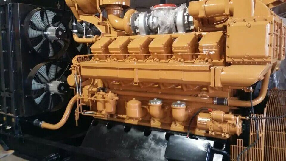 AC Rotating Exciter 500kw Jichai Diesel Generator for Ordinary Landuse ...